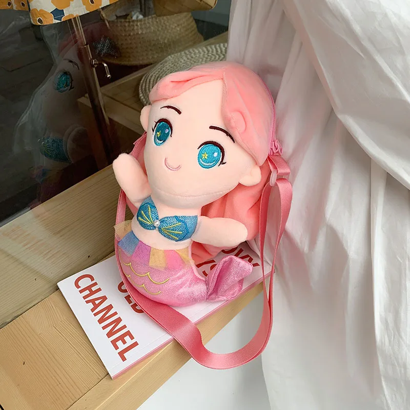 

Милые женские сумки на плечо, мультяшная маленькая сумочка для девочек, мягкая Индивидуальная сумка-мессенджер на одно плечо в японском сти...