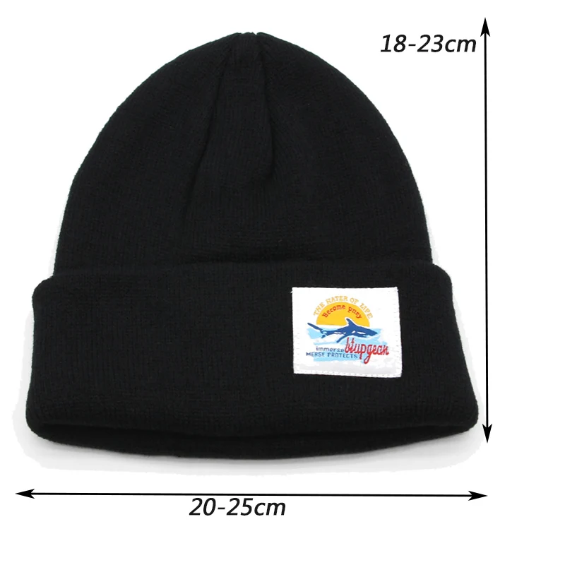 Новая женская шапка модная вязаная шапочка большого размера зимняя лыжная