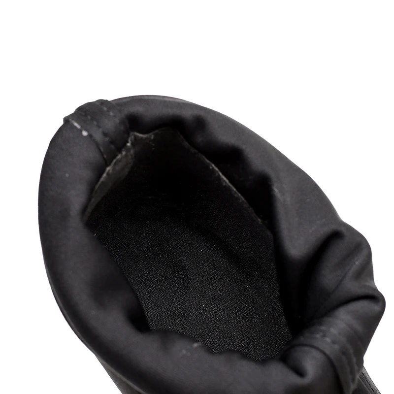 Зимняя обувь женские ботинки женская черного цвета на высоком каблуке