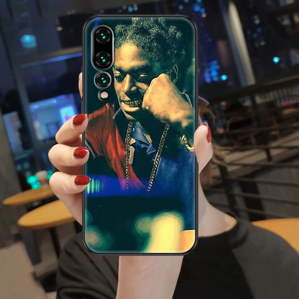 Рэппер Kodak черный чехол для телефона Huawei P Mate Y3 Y9 10 20 30 40 Smart Z Pro Lite 2017 2019 Черный