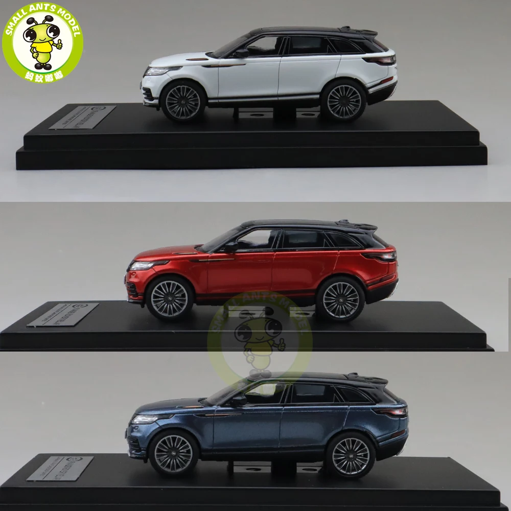 Three colors 1/64 lcd Velar SUV литая модель автомобиля Модель игрушки подарки для мальчиков и девочек белый красный синий - Цвет: Three colors