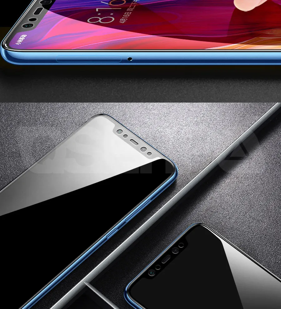 9D закаленное стекло на Xiaomi mi 8 9 SE A1 A2 Lite mi Max 3 2 Note 3 Pocophone F1 Защитная пленка для экрана