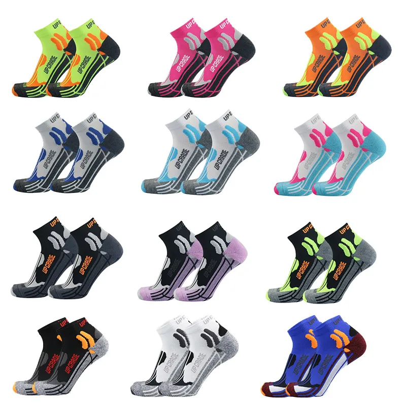 

UGUPGRADE Cotton Men's Running Women Socks Cycling Riding Bicycle Bike Football Socks Breathable Basketball Sport Socks