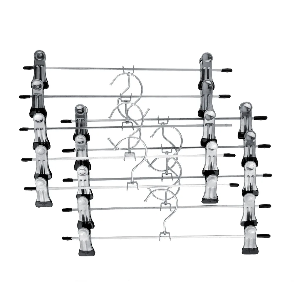 10x держатель для одежды из нержавеющей стали, вешалка для одежды, штаны, юбки, сушилка для одежды, вешалки для одежды, брюки, Прямая поставка