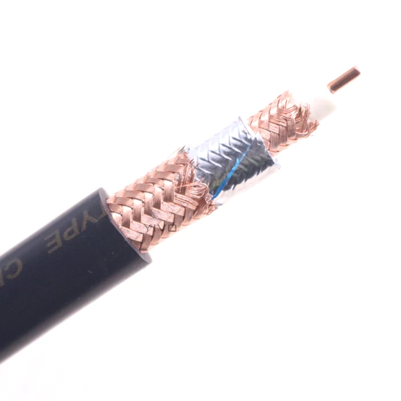 Hi-end Hi-Fi прозрачные из бескислородной меди, OCC медной проволоки 1 ядро экраном RCA XLR аудио 10 мм 10,5 м rf коаксиальный кабель провод Interconnector кабель