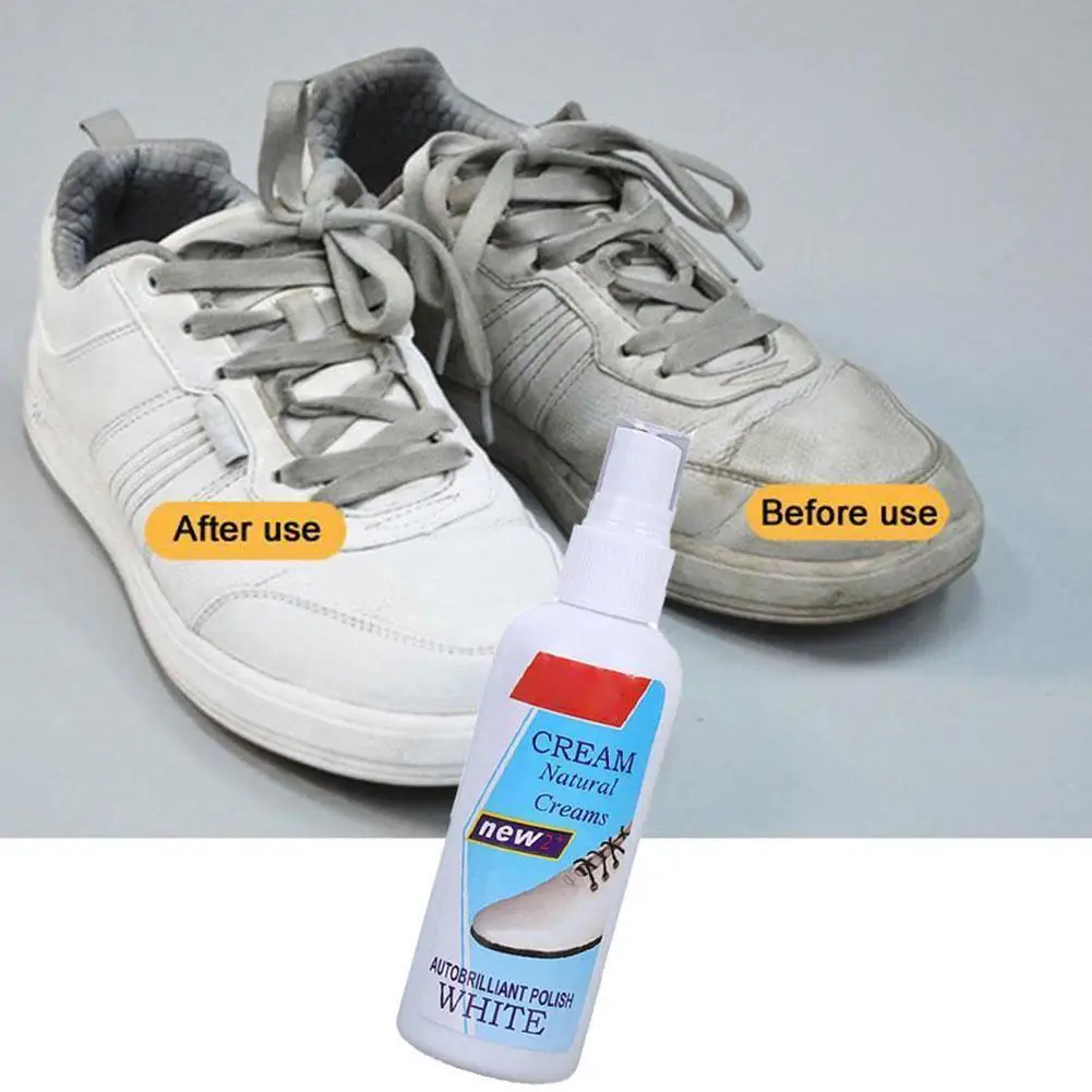 

1pc White Shoes Cleaner Whiten Refreshed Polish Cleaning Leather Sneakers Shoe Tool Tools Shoe For Casual V4G1