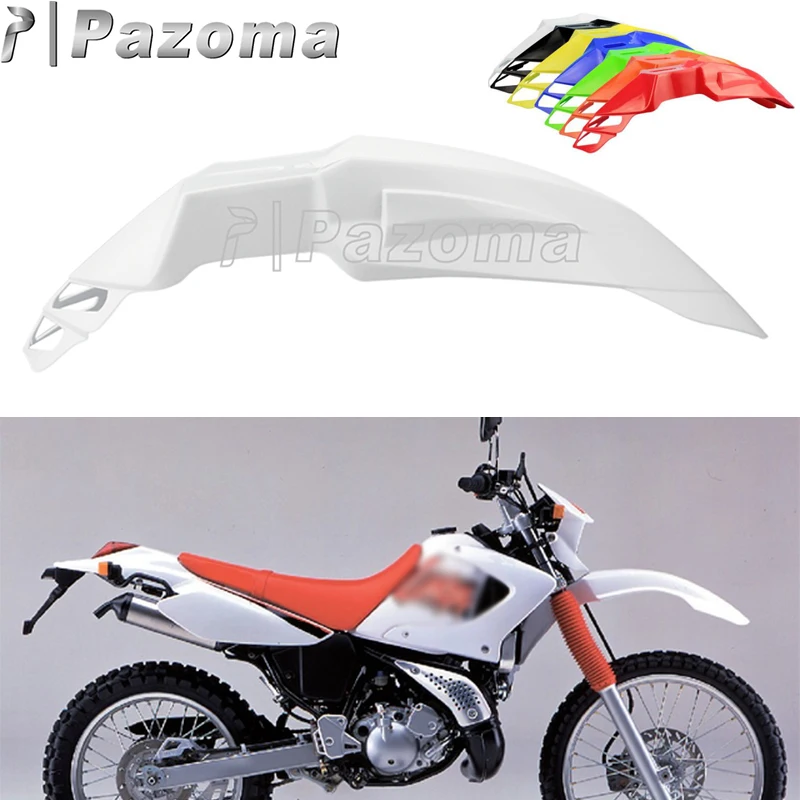 Универсальные Передние крылья для мотокросса Evo белого цвета Honda Yamaha Kawasaki Suzuki Ducati