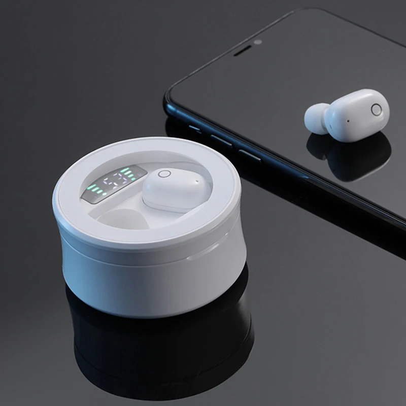 V5.0 Bluetooth стерео наушники Беспроводной IPX7 Водонепроницаемый Touch мини гарнитура