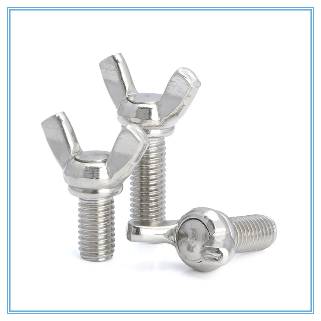 

10pcs M4/M5 Stainless Steel Butterfly bolt Wing screw Claw bolt