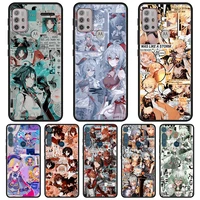 Genshin Impact Anime For MOTOROLA One Fusion Case for Moto G10 Plus Play Power One G20 G30 G40 G50 G60 Edge Phone Shell