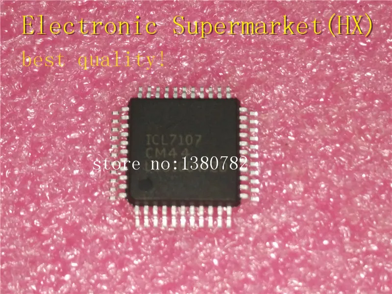 Бесплатная доставка 50 шт./лот ICL7107CM44 ICL7107 искусственная кожа новая оригинальная