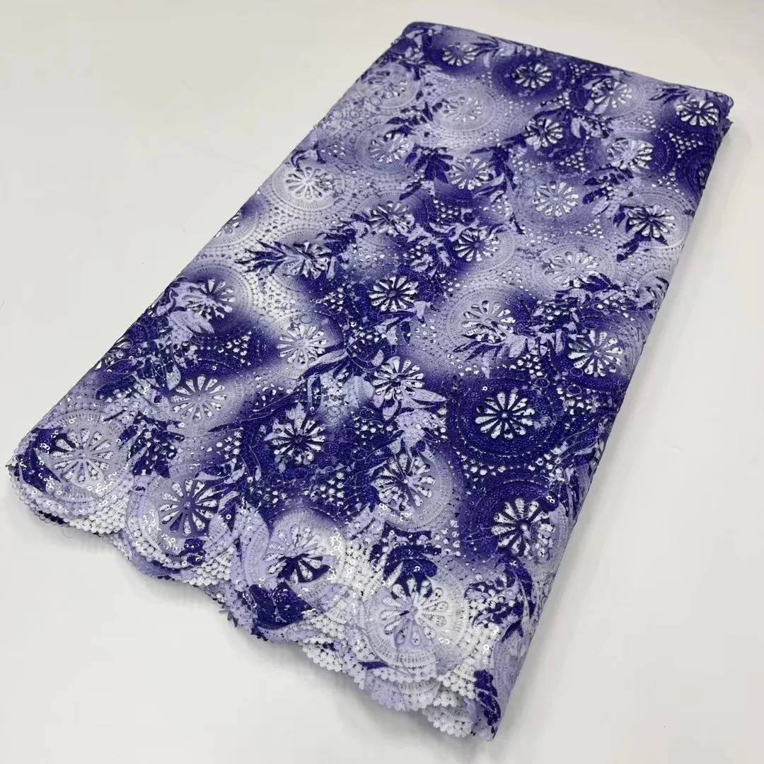 

New African Lace Fabric Guipure Lace 2022 Best Selling French Laces Fabric High Quality African Swiss Voile Lace Dress fabric