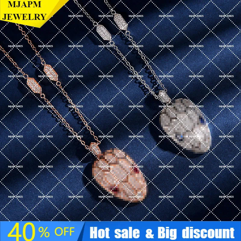 

Ожерелье из серебра 925 пробы с головой змеи