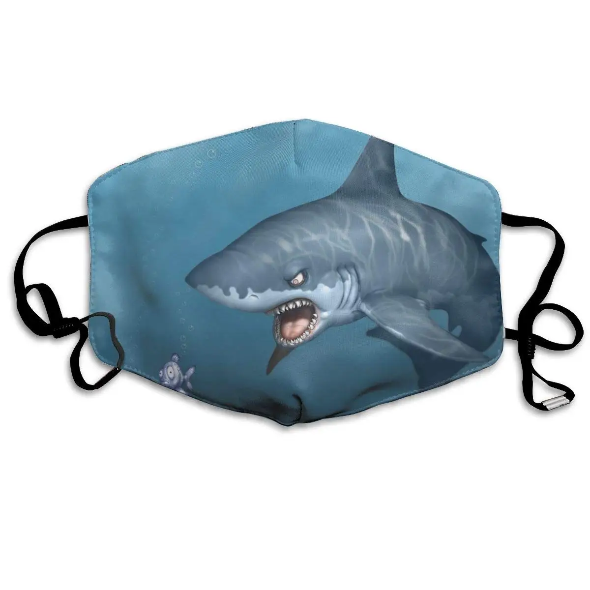 

Unisex Fashion Anti Dust Pollution Outdoor Mouth Mask with Adjustable Ear Loops, Protection Warm Windproof Shark Under