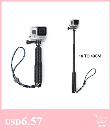 Палки для селфи Pole EVO Floaty монопод Gopole Для Go pro Hero 5 4 3+ 3 sj4000 Hero5 Xiaomi yi M10 аксессуары
