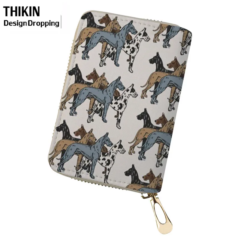 THIKIN женские футболки с принтом в виде дог печатных туфли из искусственной кожи