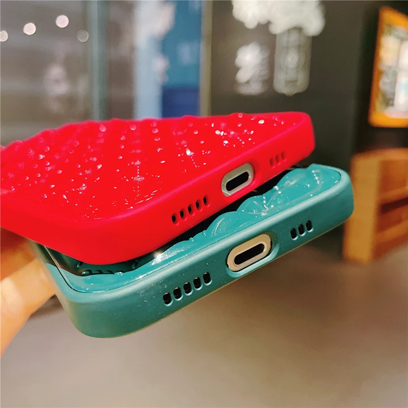 

Luxury Brand Lambskin Flash Drilling Phone Case For iPhone 12Pro 11 XS MAX XR 7 8Plus Glitter Jewelled Damond leather Soft Cover