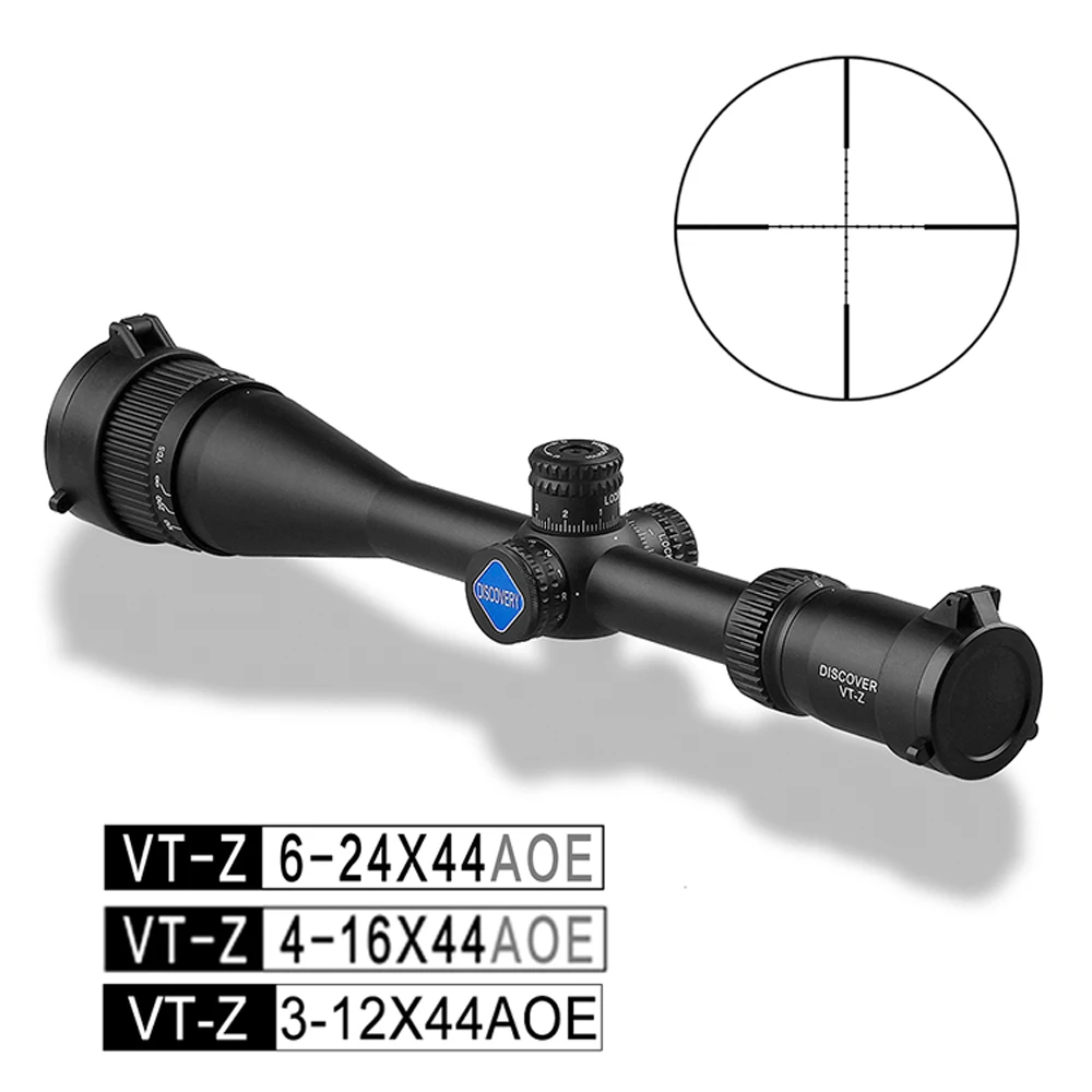3 12 4 16 6 24x44 с подсветкой AOE VT Z фронтальной фокусировкой дешевый Дискавери Airgun
