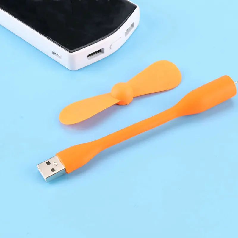 USB портативный мобильный внешний аккумулятор небольшой вентилятор светильник