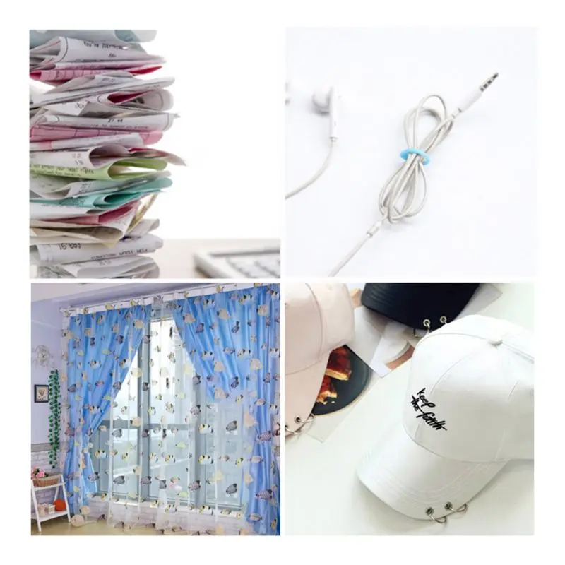 10 шт. металлические откидные кольца переплеты для книг в виде листьев скрапбук DIY