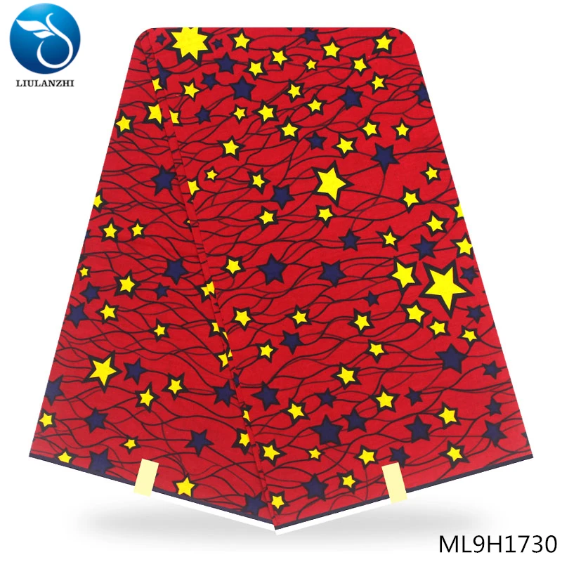 ML9H1730 LIULANZHI желтый нигерийский голландский воск высокого качества голландский воск хлопок африканская печатная восковая Ткань Голландский ML9H1728-ML9H1749 - Цвет: ML9H1730