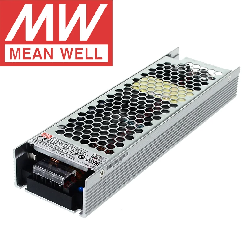 

Оригинал Mean Well UHP-350 Series meanwell 5V/12V/15V/24V/36V/48V безвентиляторный дизайн 350W тонкий тип с PFC Импульсный источник питания