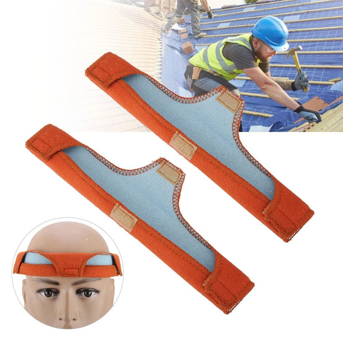 

Helmet Sweatband 2pcs Helmet Sweatbands For Hard Hat Safety Helmet Welding Helmet Sweatband Sweat Band