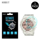 3 шт., защитная пленка для экрана от царапин для Casio, 5H, APRD, 0,15 мм, прозрачная, для смарт-часов, с защитой от царапин