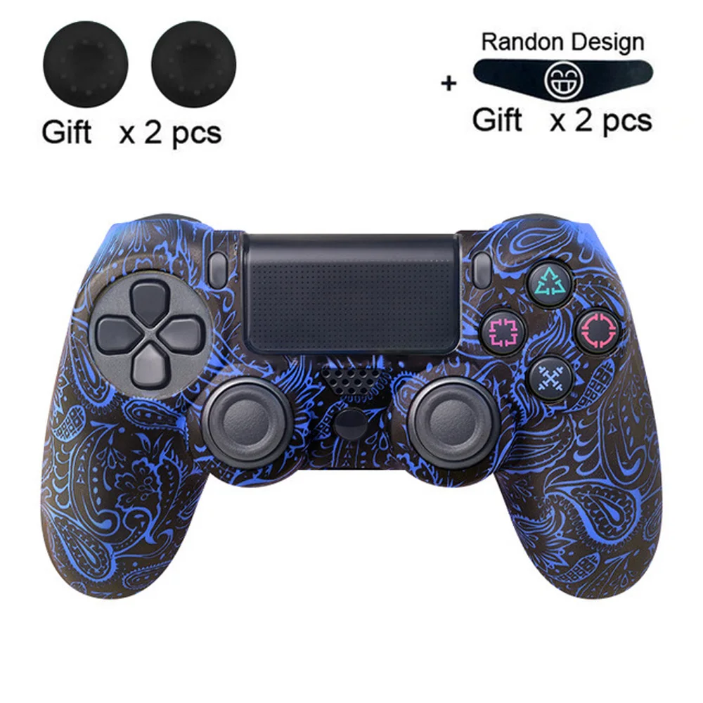 

Soft Silicone Gel Rubber Case Cover For SONY Playstation 4 PS4 Controller Protection Case For PS4 Pro Slim Gamepad