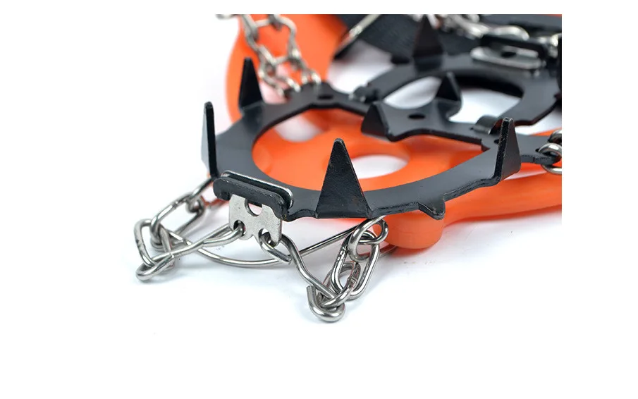 12 зубов кошки снежное рок с альпинистским оборудованием обувь ногтей цепи на