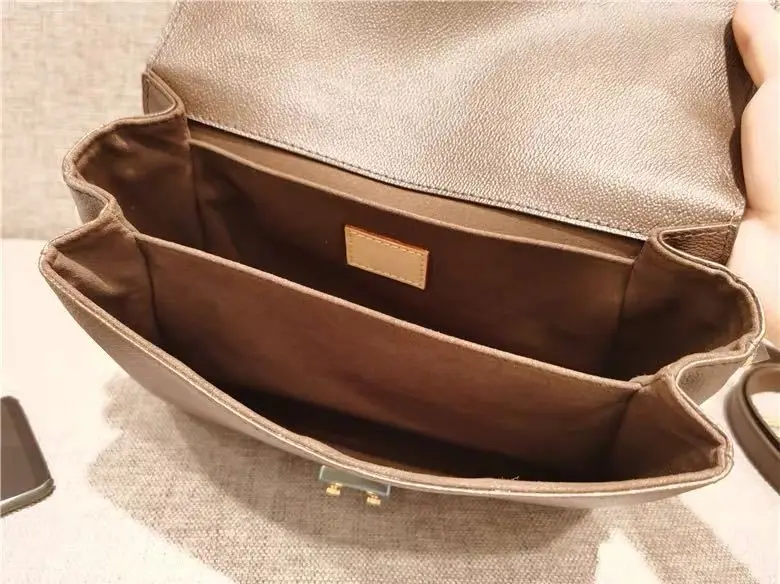 

2021 Top designer fashion leather handbag luxury leather shoulder bag handbag high quality ladies messenger bag large capacity