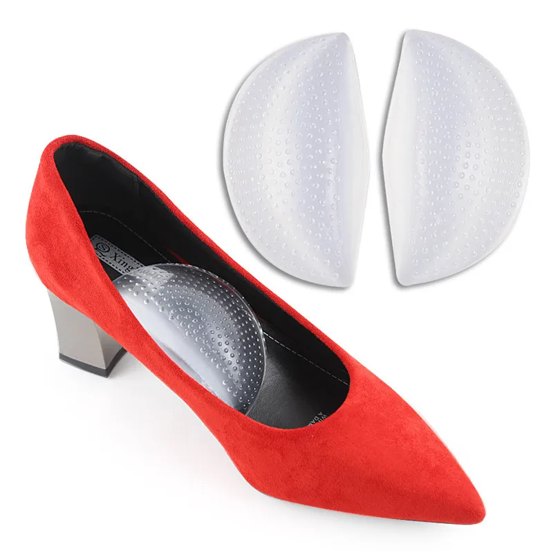 Гелевые подушечки для обуви ортопедические массажный эффект стельки Плоская