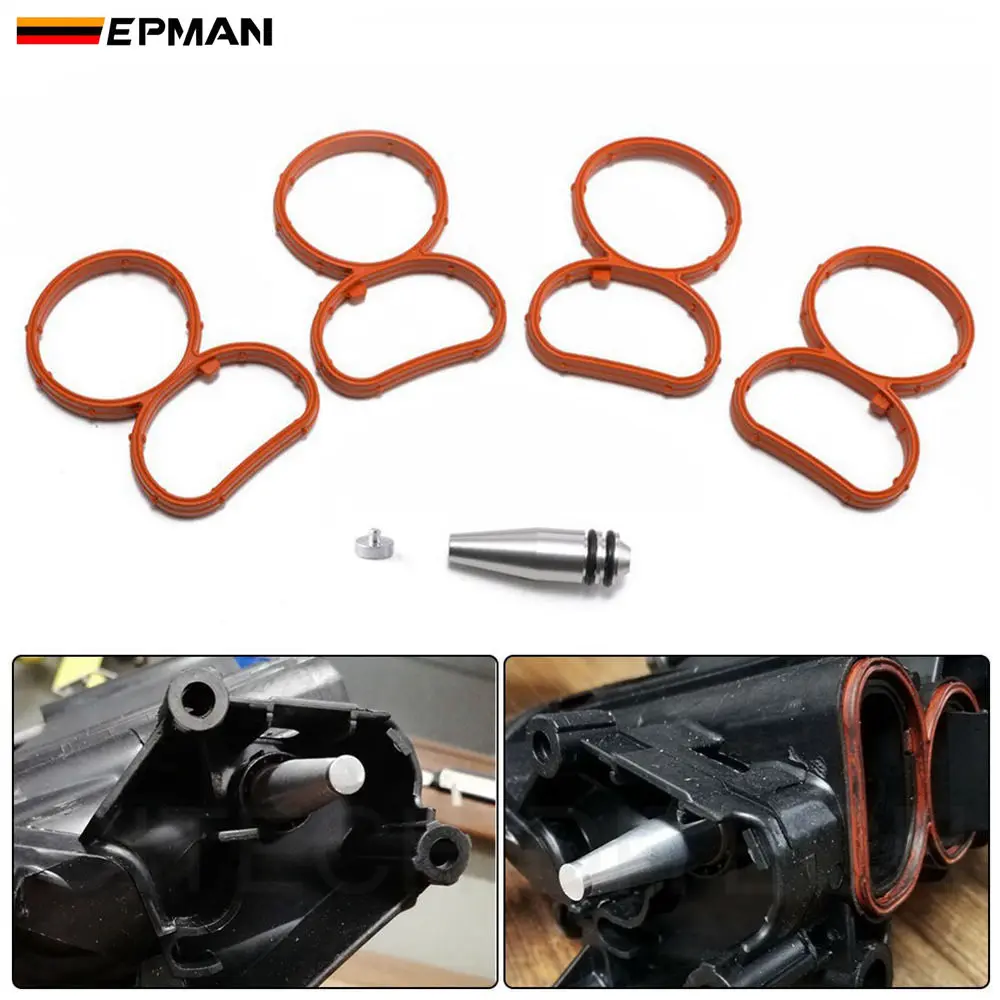 Заглушка для клапана EPMAN Swirl замена заглушки с уплотнением комплект ремонта BMW N47 2