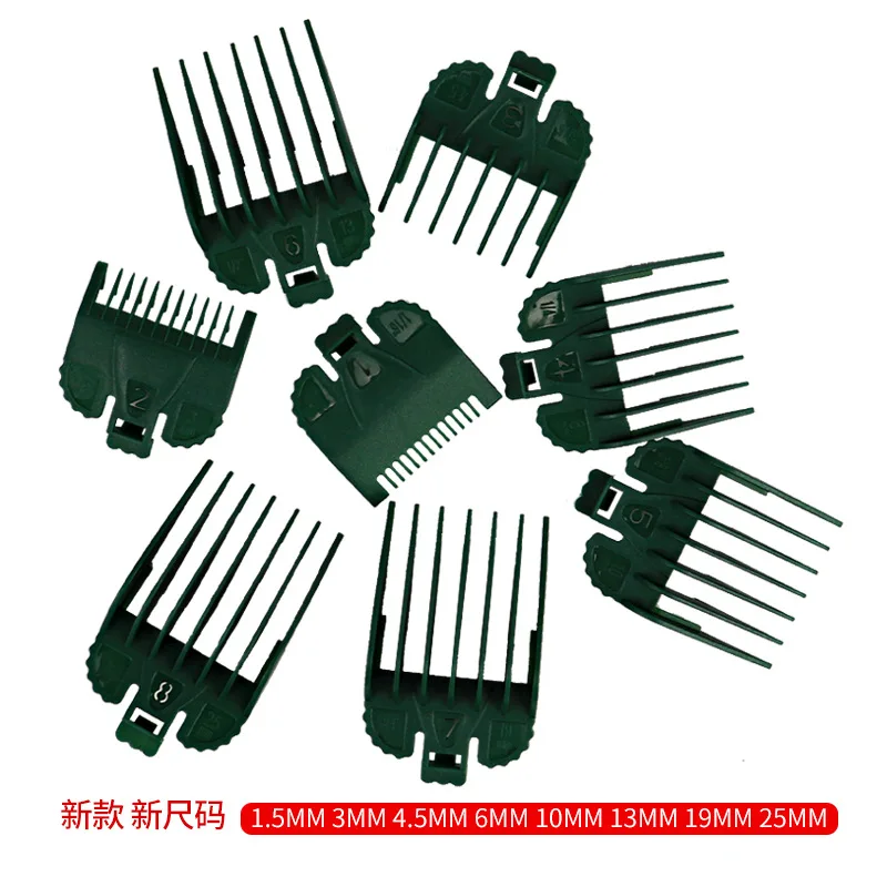 2/8Pcs Hair Clipper Cutting Guide Comb Guards Limit Tools Kit 46x38mm Head for WAHL 1.5/3/4.5/6/10/13/19/25mm G0704 | Красота и