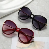fashion sunglasses temperament sun glasses women eyeglasses anti uv spectacles oversize frame adumbral a