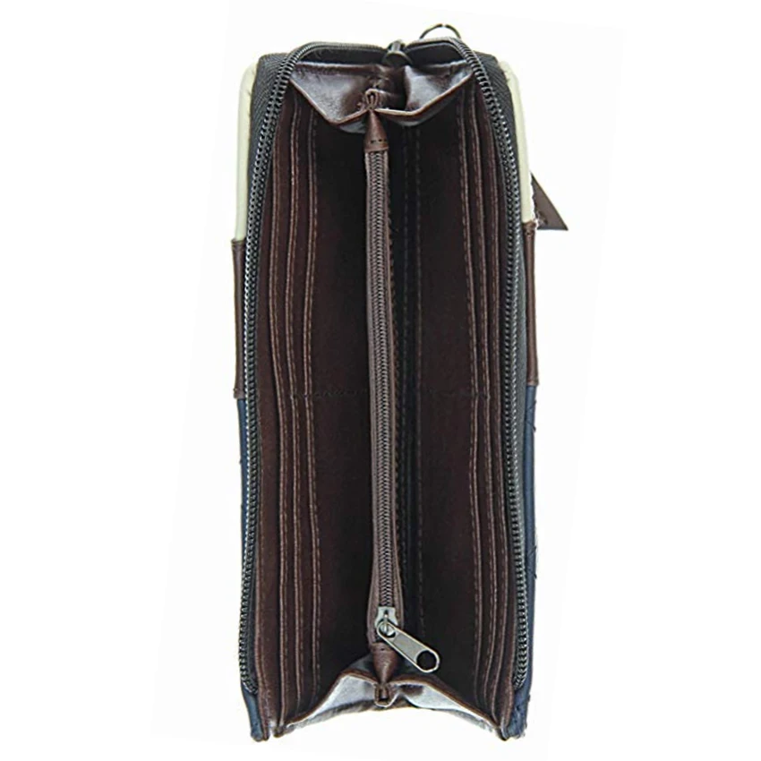 Ziper Around Wallet Star Wars кошелек Mandalorian двухслойный сумка Звездные войны|Мужские