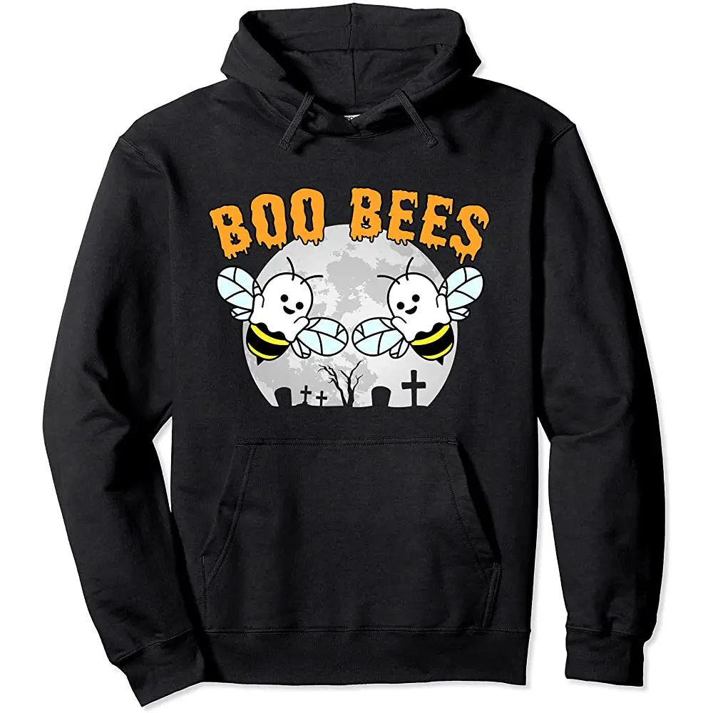

Забавные парные пуловеры с капюшоном Boo Bees для Хэллоуина