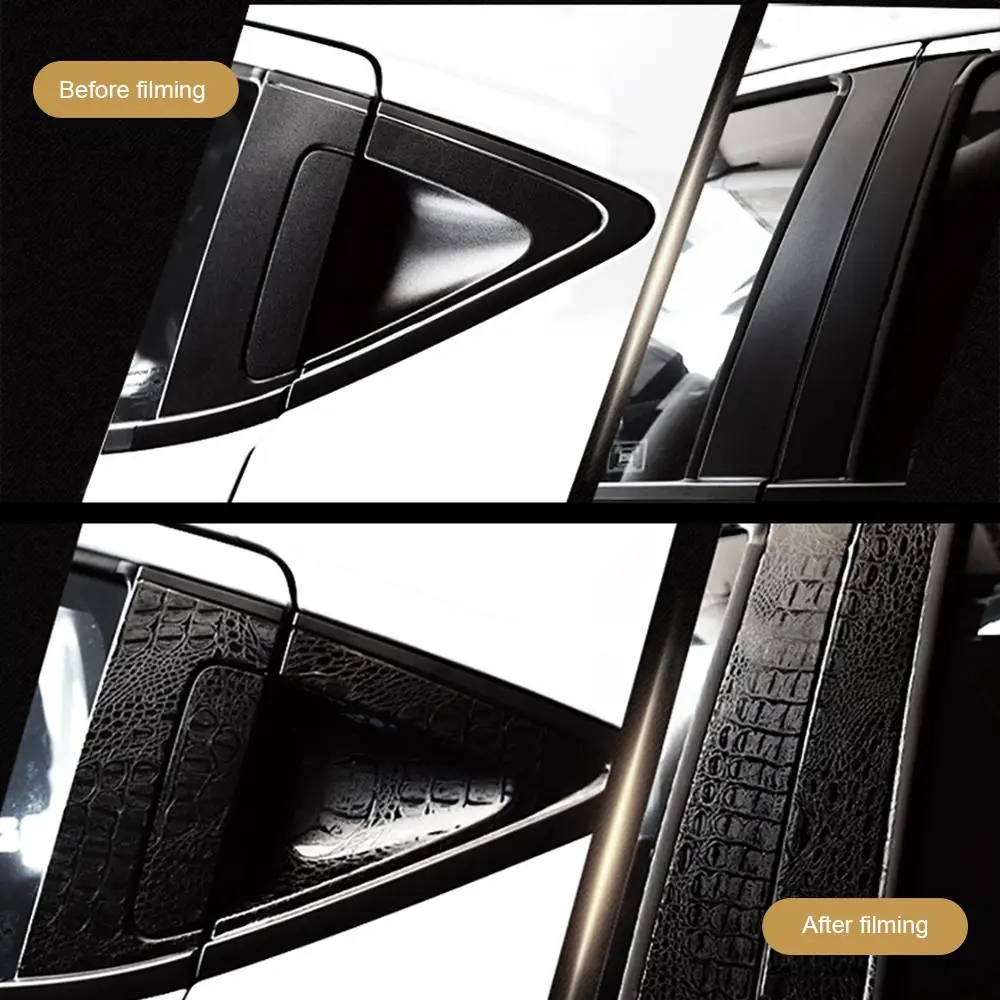 Стикер для салона автомобиля s стикер пленка стилизации кожи под крокодила