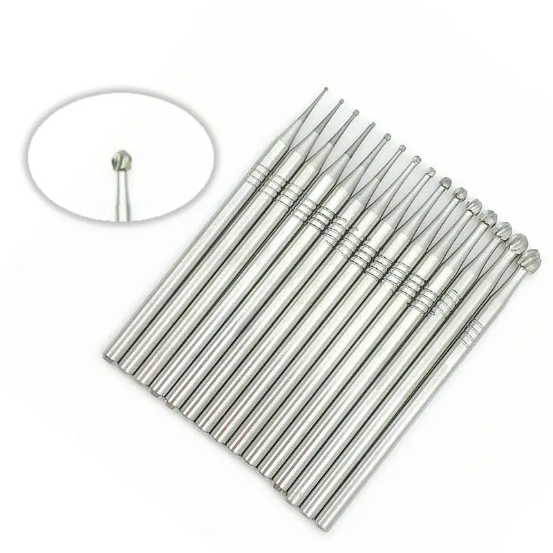 1 шт. карбидный Вольфрам HP круглые вращающиеся боры стоматологические карбидные