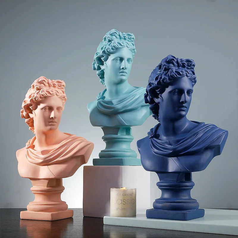 

[HHT] Nordic Character Statue Piano Female Sculpture Art Ornaments Home Decoration Living Room TV Cabinet Desk Resin Furnishings
