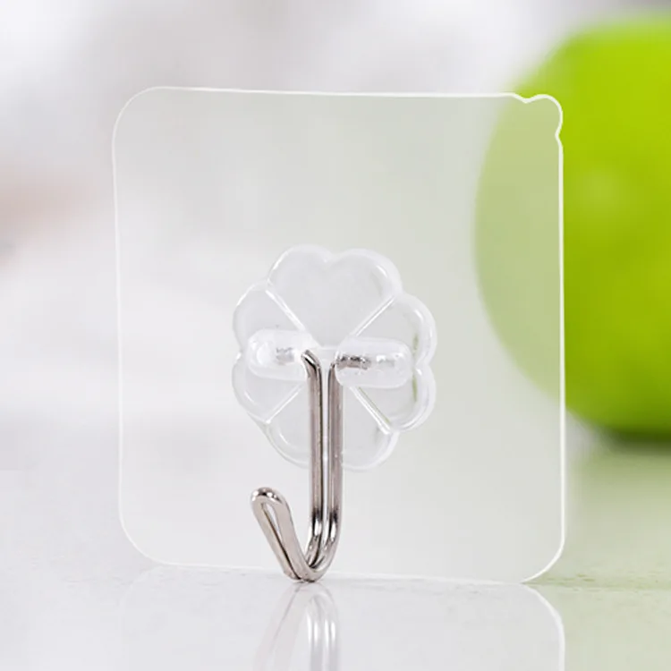 Кухня бытовой Пластик прозрачный без швов крепким крюком Творческий прочно