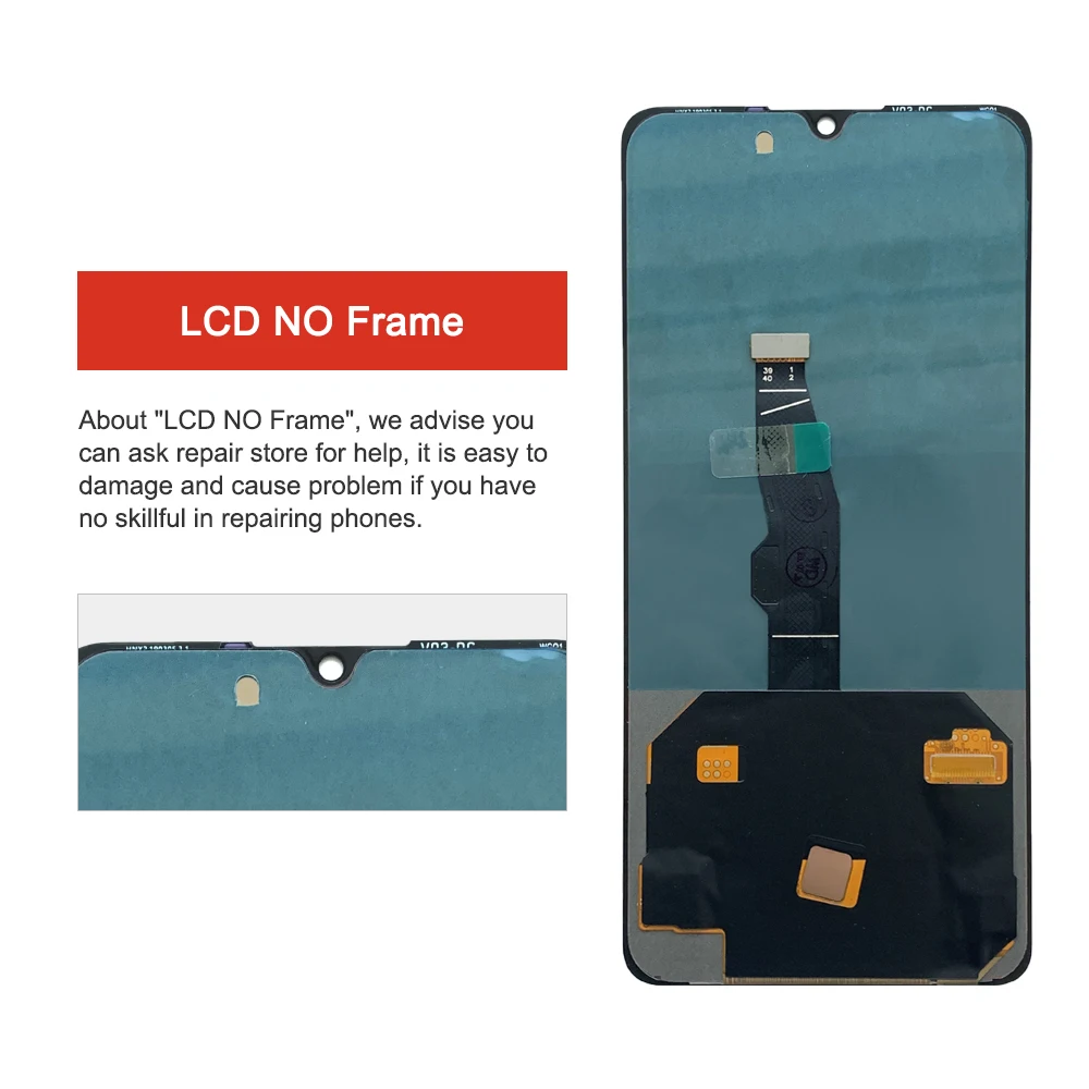 6 1 &quotP30 OLED Lcd для Huawei P30 ЖК дисплей сенсорный экран дигитайзер сборки запасные