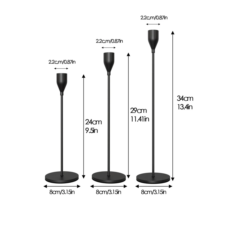 romantic nordic metal candlestick gold candle holders wedding decoration bar party home decor candlestick candlelight dinner free global shipping