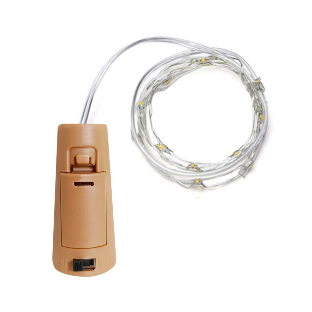 

1M 2M 3M Wine Bottle Light String LED Light String Copper Wire Fairy Garland Light Christmas Holiday Party Wedding Decoration