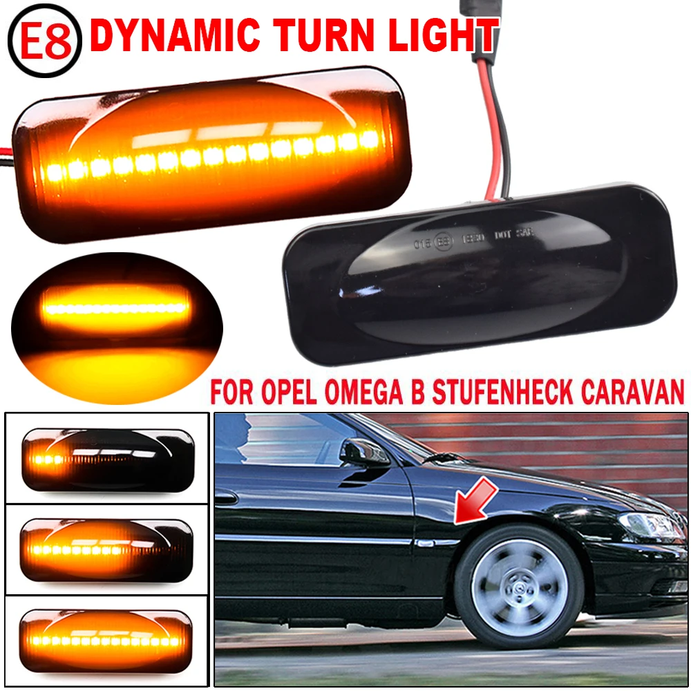 

Светодиодный Динамический указатель поворосветильник для Opel, для Omega B Stufenheck 1994-2003