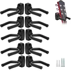 Настенные и гитарные вешалки для оружия, 10 шт. в упаковке с винтами, для гитары, дробовиков, страйкбола, сложного лука, баса, укулеле