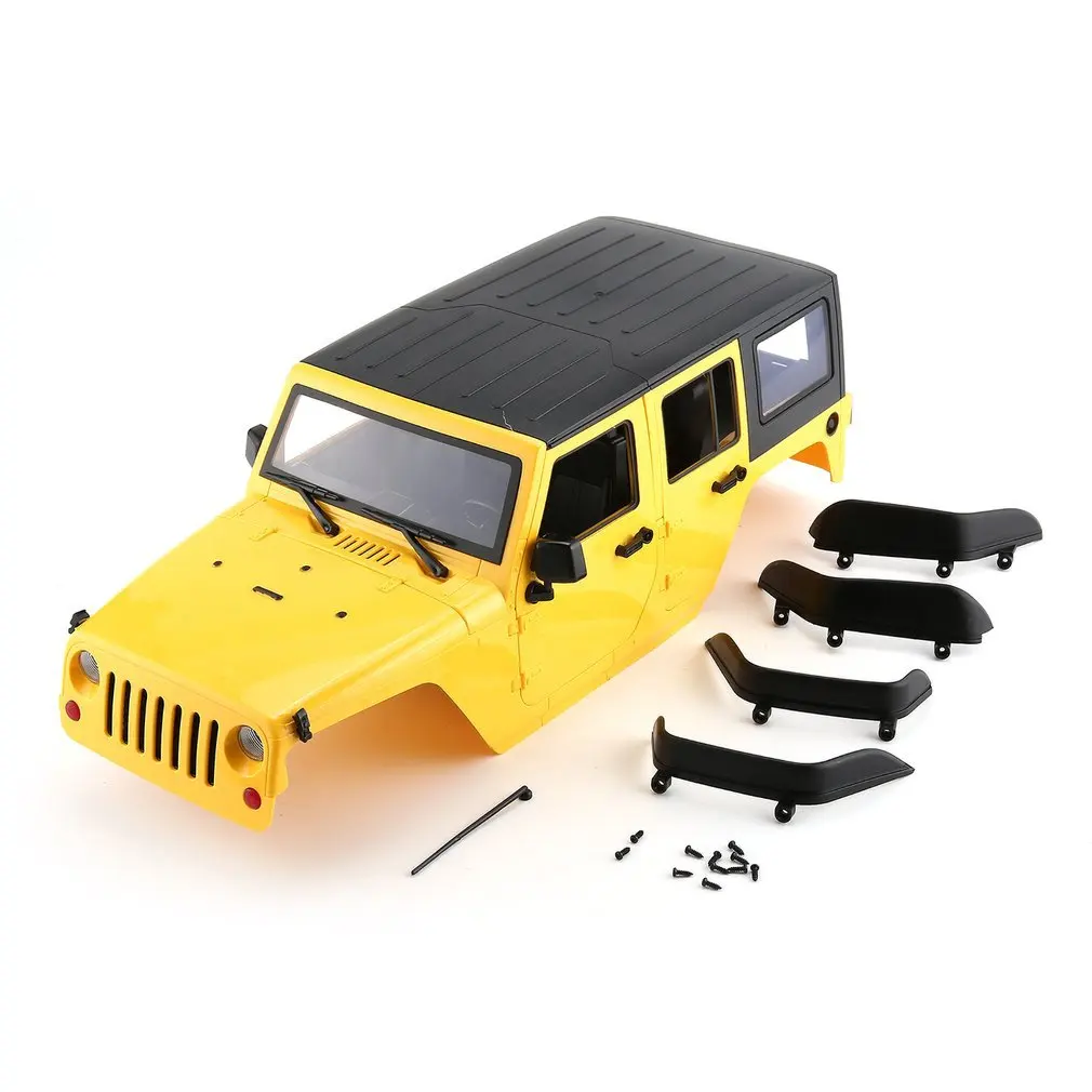 313 мм жесткий пластиковый корпус автомобиля DIY Набор для колесной базы 1/10 Wrangler Jeep