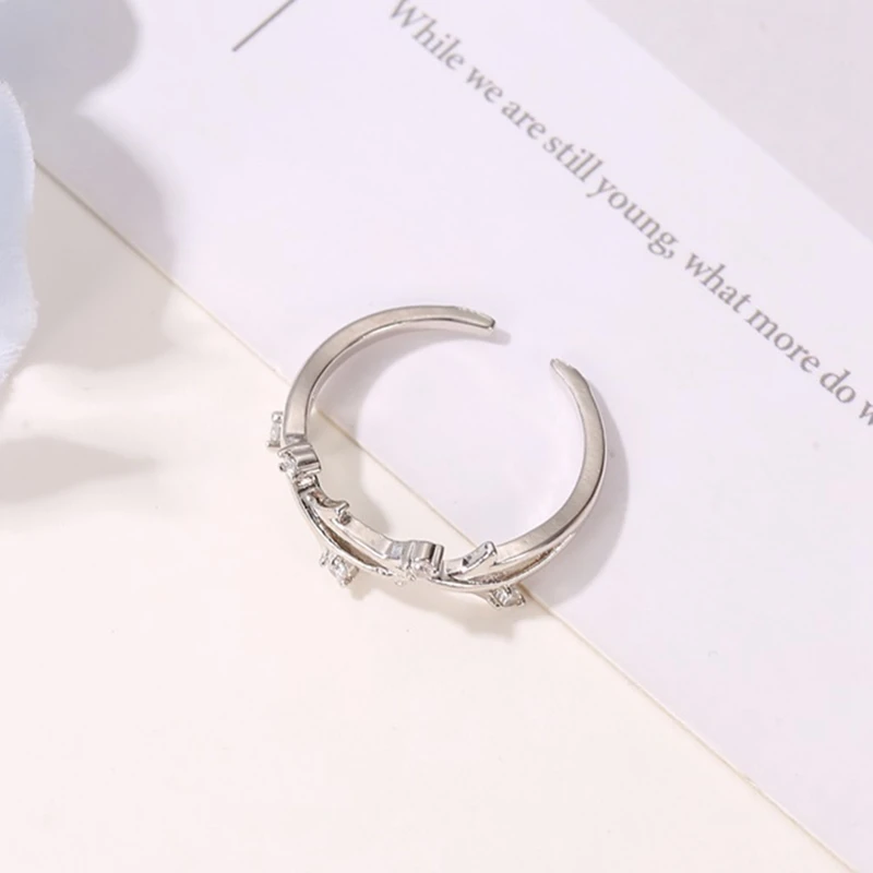 Роза/масло сладкого геометрический Круглый витой лес ветви дерева кольца для