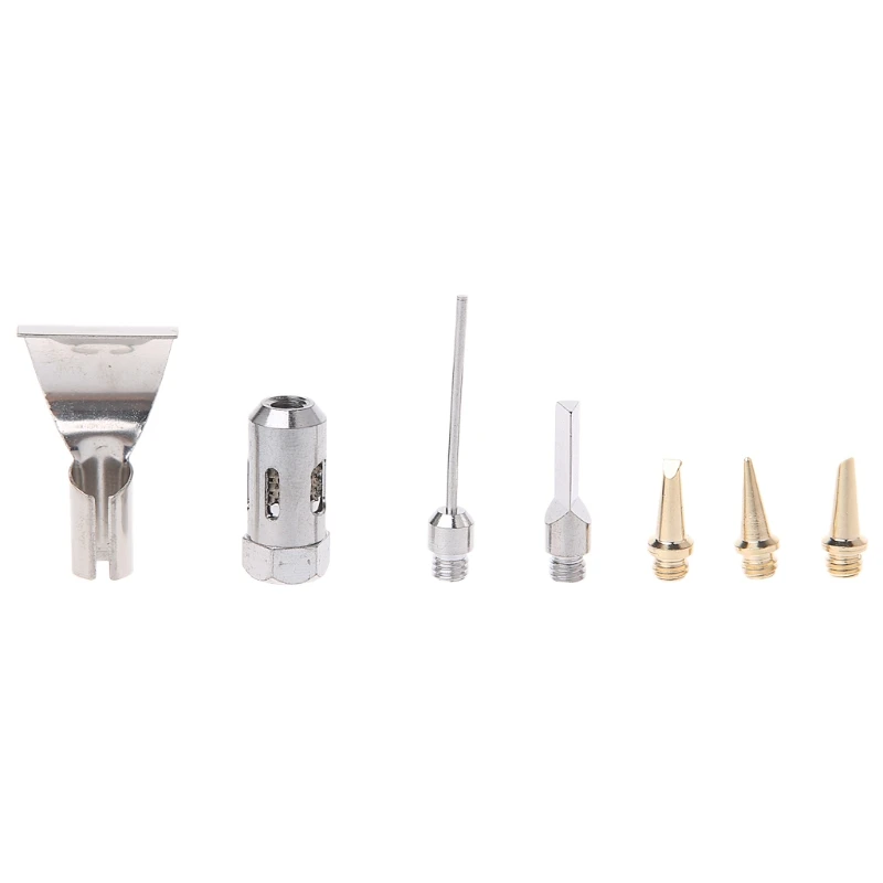 

Butane Gas Soldering Iron Tips Set For Electric Blow Torch Gun Wireless Portable