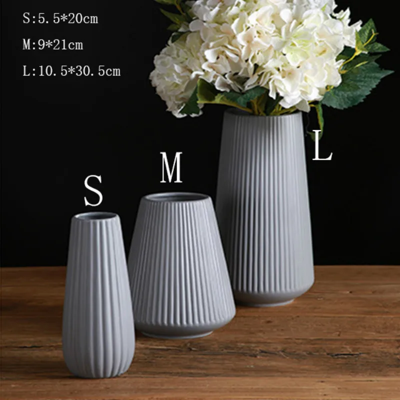 

Flower Vase Origami Ceramic Vase Milky White Flower Plants Pot Basket Wedding Living Room Desktop Home Nordic Decoration Vases